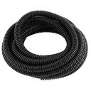 T コルゲートチューブ ホース ブラック プラスチック製 3.3M長さ 10x8mm