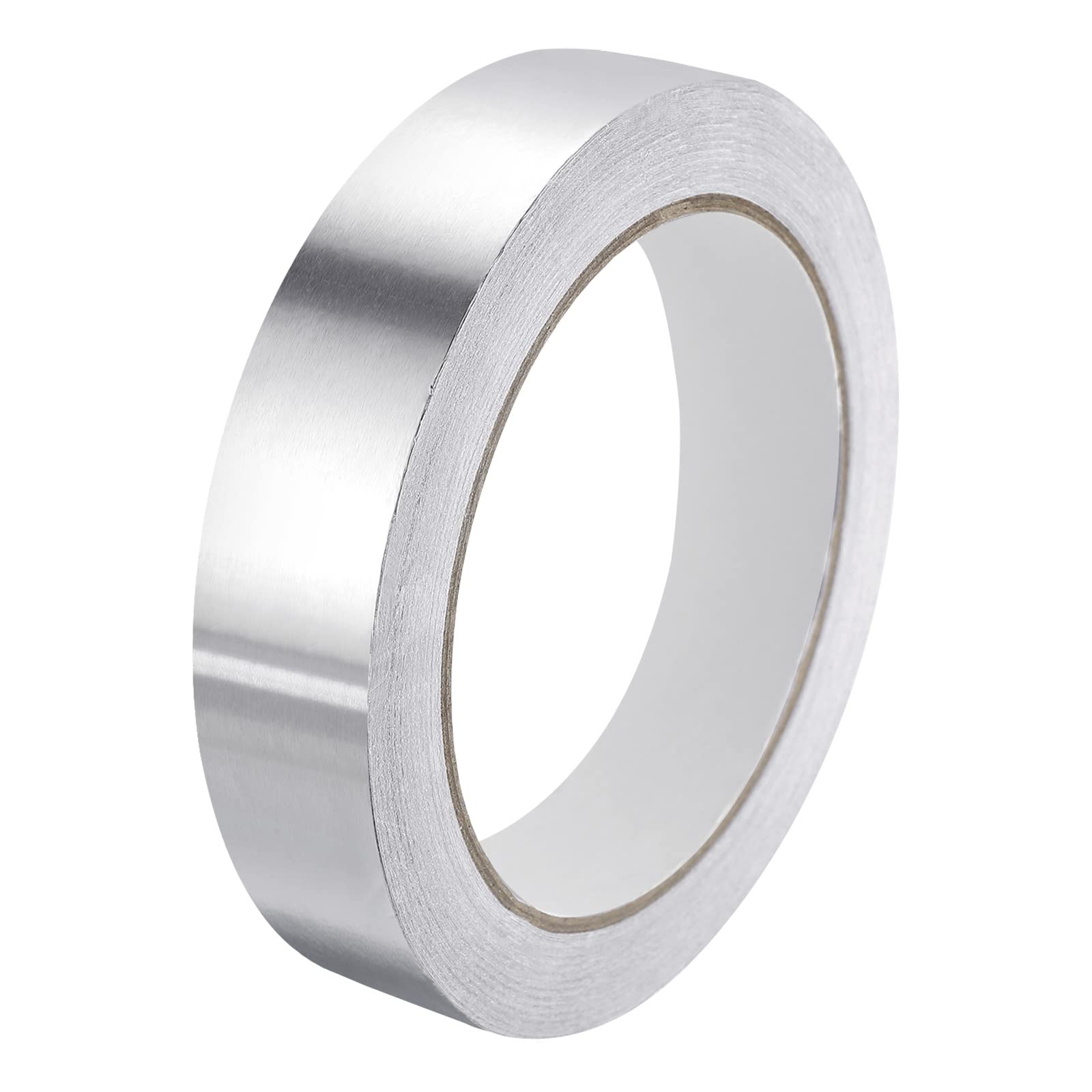 Tアルミホイルテープ 20 mm x 20 M 箔テープ 3.5ミル 高温HVACテープ シルバーテープ アルミテープ ダクト ドライヤーベント HVAC用