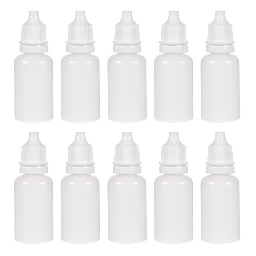 T プラスチックドロッパーボトル 絞り可能液体ドロッパーボトル 小口ドロップボトル ホワイト 30ml 10個 T プラスチックドロッパーボトル 絞り可能液体ドロッパーボトル 小口ドロップボトル ホワイト 30ml 10個
