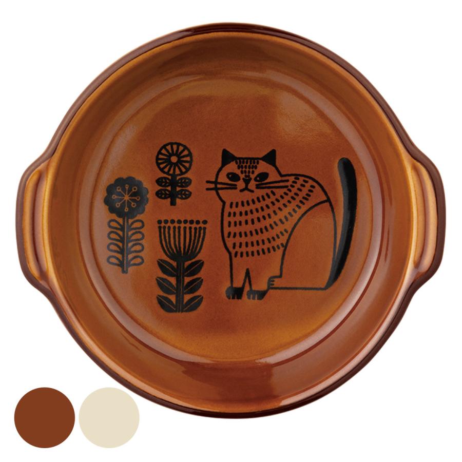 グラタン皿 16cm フィーカ ラウンド 陶器 萬古焼 （ 食洗器対応 電子レンジ対応 オーブン対応 耐熱皿 ..