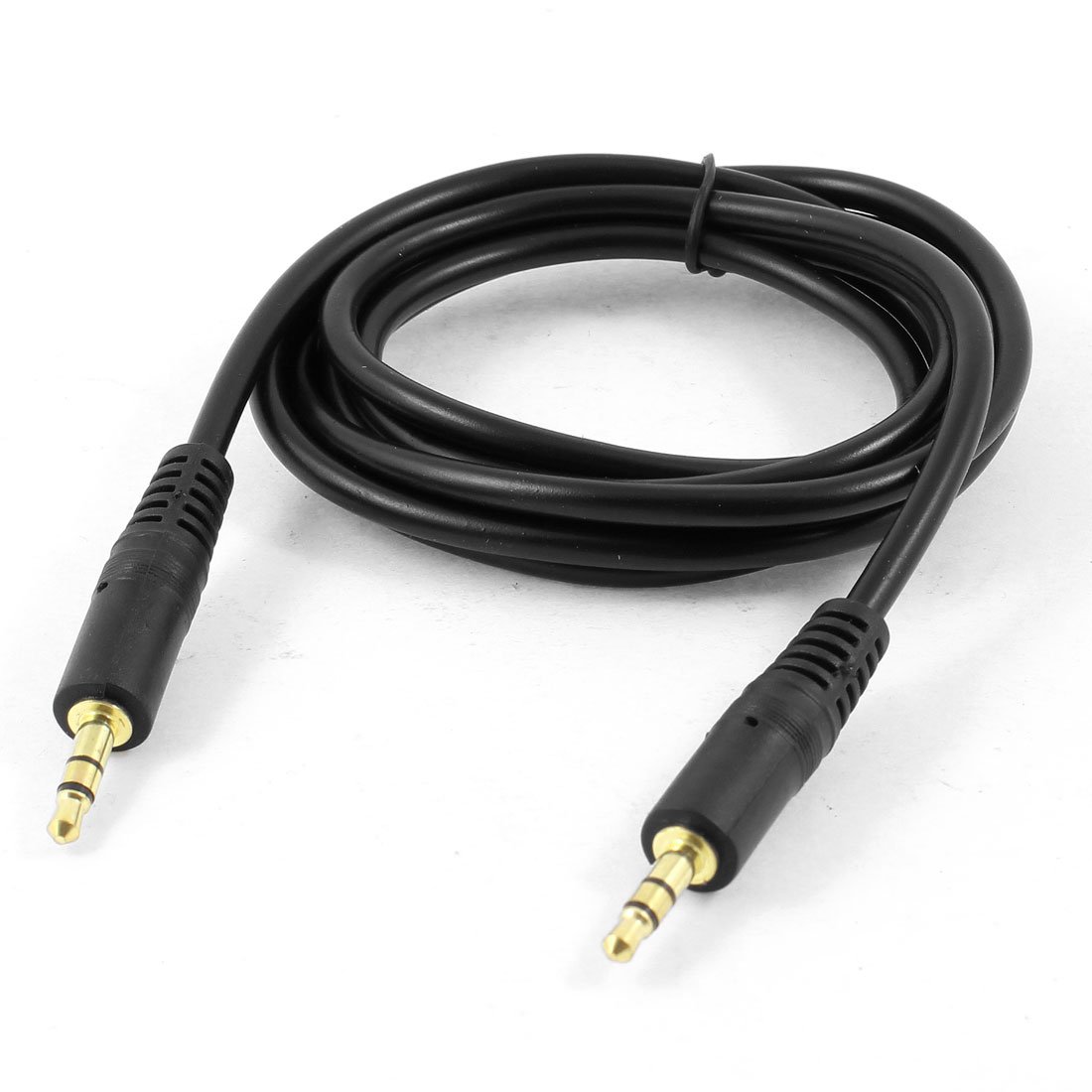 T オーディオ延長ケーブル 延長ケーブルコネクタ 1.4M ブラック 3.5mmステレオ ジャック