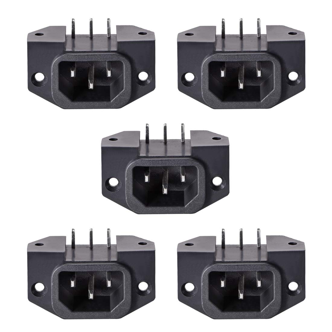 å AC 250V 10A/15A C14 3ԥ 49x31x28mm åȥ⥸塼ץ饰饤 󥰥 5