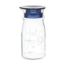 イワキ KBT2893-BL 耐熱ガラス ピッチャー 冷水筒 ブルー 600ml クールサーバー 麦茶 お茶 ポット iwaki(3)