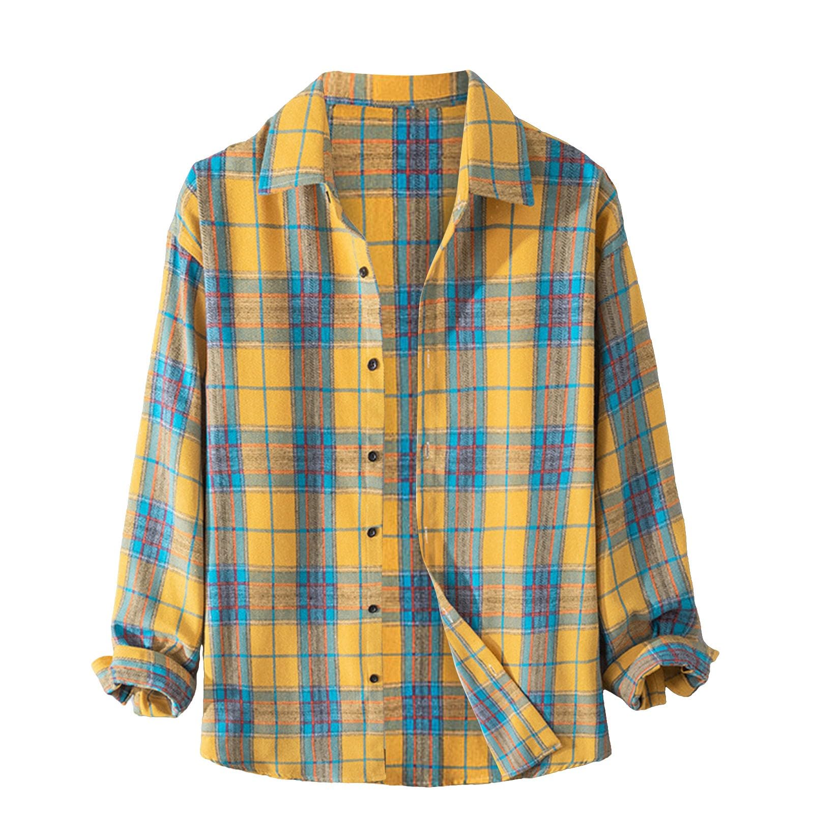 [T] チェックシャツ メンズ 大きいサイズ シャツ メンズ 長袖 カジュアル ワイシャツ おしゃれ ストライプ アロハシャツ プリントシャツ 総柄シャツ 秋服 ゴルフシャツ yシャツ ボタンダウン カッターシャツ ポロシャツ 大きいサイズ