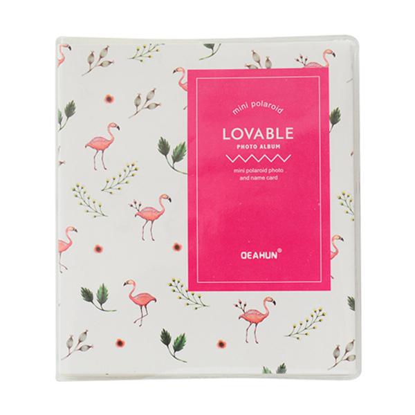 富士フイルムインスタントカメラ・チェキミニ8、9 7s 5090フィルムホワイト用64ポケットフォトアルバム