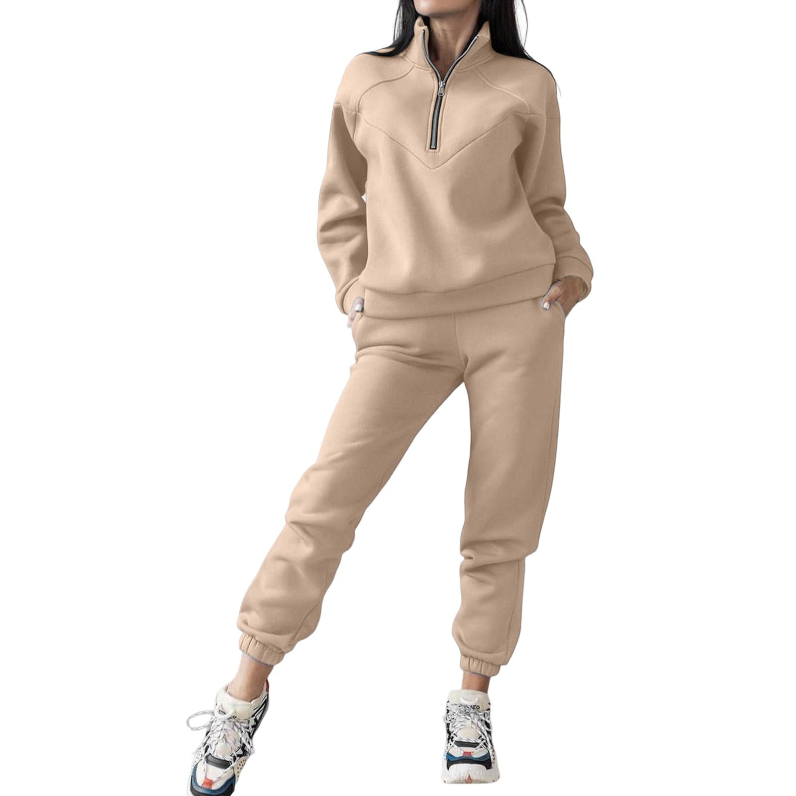 スポーツウェア レディース 上下 2点セット スウェット 吸汗速乾 トレーナー 長袖 ゆったり 部屋着 ウェア カジュアル ジャージ上下セット 韓国風 部屋着 長ズボン ウォーキング 春秋冬服 ランニング 通勤 お出かけ 秋