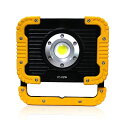 20W LED 充電式 照明ライト 作業灯 2500LM IP65 防水 スマホ充電 led投光器 屋外照明 ワークライト 工事用ライト ledライト 灯光器 作業灯 外灯 屋外 屋外用 野外 防水 看板灯 集魚灯 駐車場用 防災グッズ 台風 地震 停電対策 停電 避難対策 防災 防災用品 YC-02W