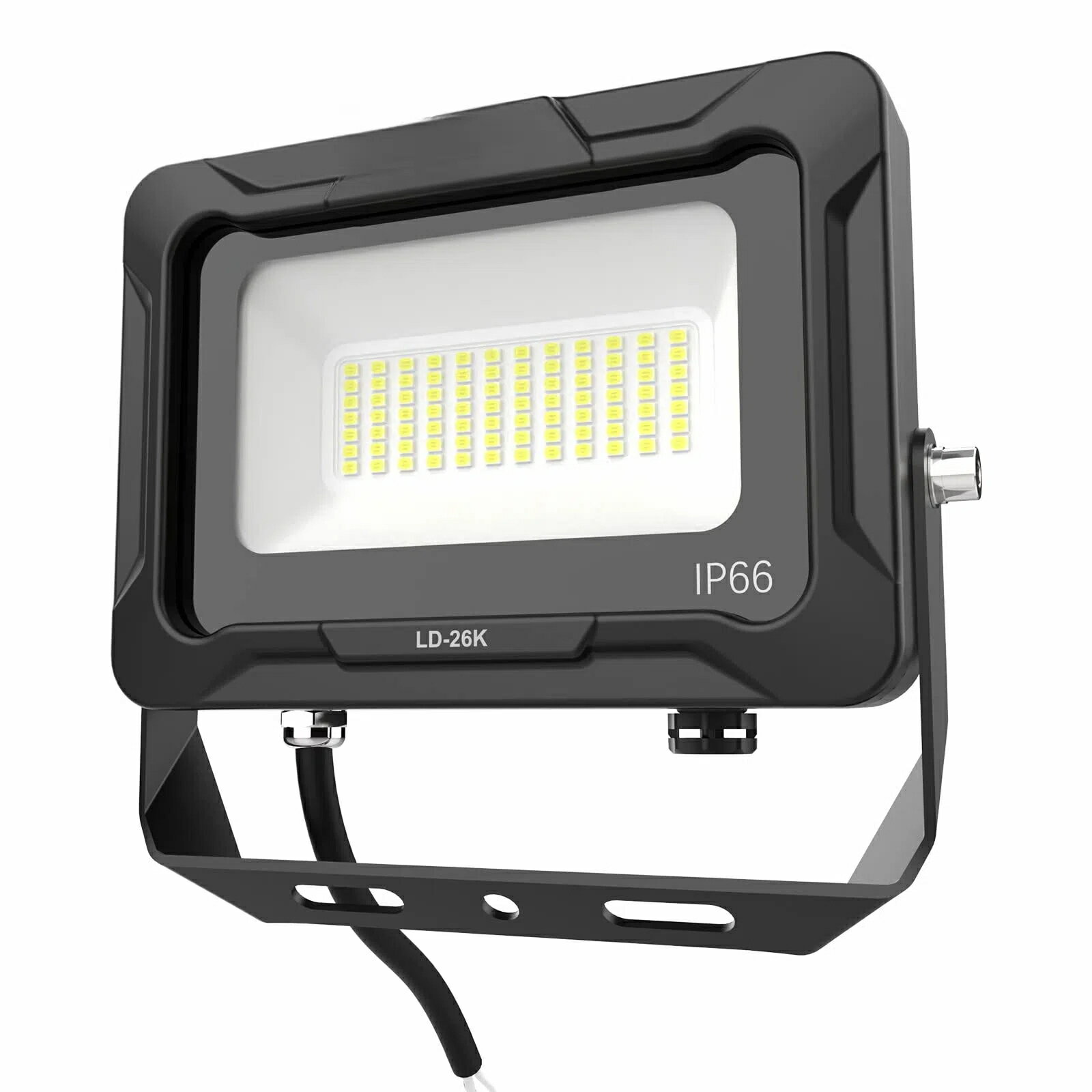 20W 約3000lm 5000K 昼白色 投光器 屋外常設 IP66 防水 広範囲 耐熱 ledライト ワークライト 高輝度 省エネ 120°広角照明 フラッ...