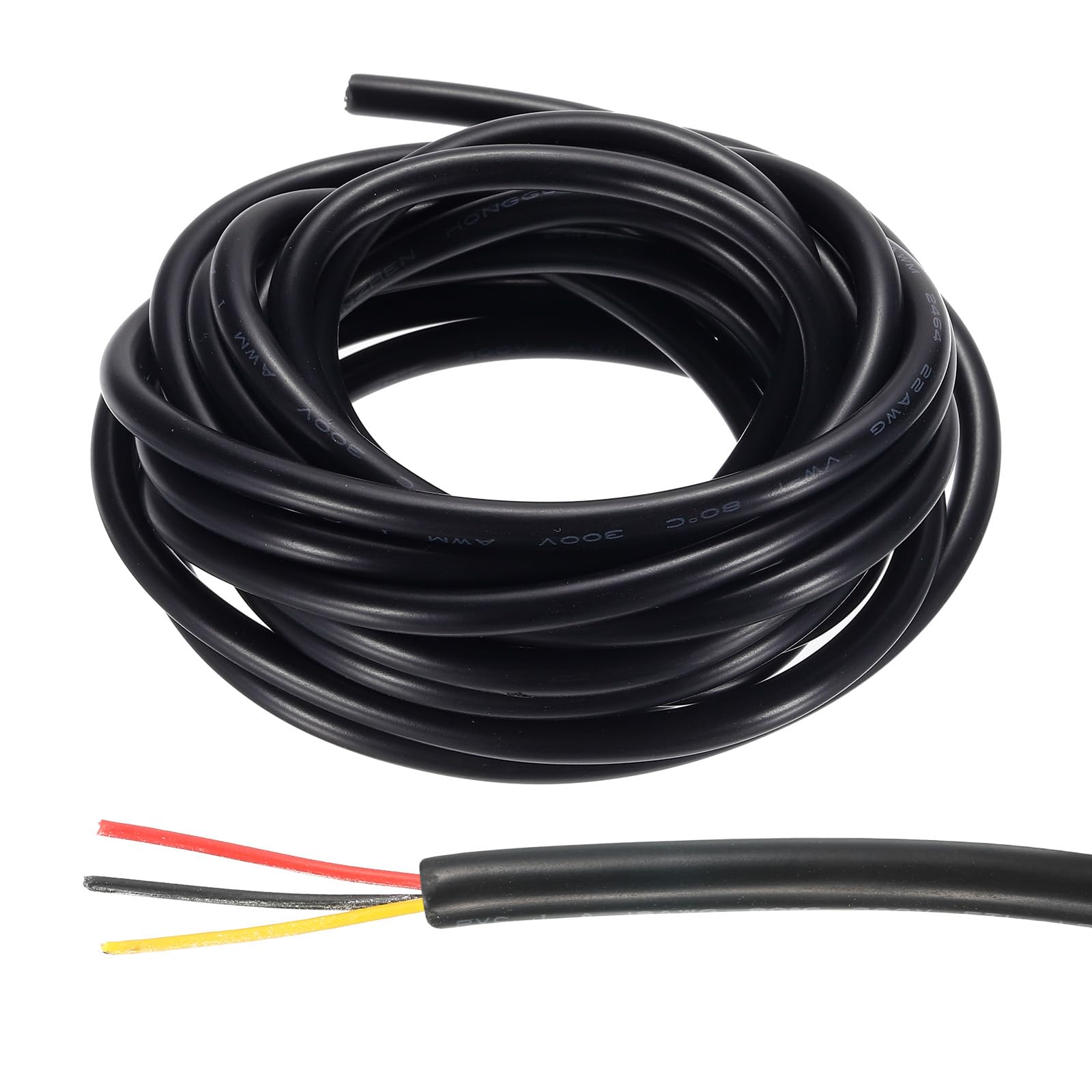 Terapower㤨T 22AWG 3Ƴ 3 MŸ֥ UL2464  Ĺ楱֥ ֥å LED ȥåץ ŸѡפβǤʤ4,428ߤˤʤޤ