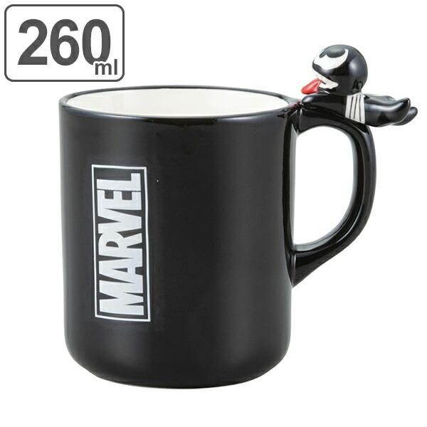 マグカップ 260ml ヴェノム フィギュア付マグ MARVEL マーベル （ 電子レンジ対応 食洗機対応 カップ マグ ）