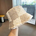 の女性は秋冬に羊の小毛をつなぎ合わせて保温します UVカット 帽子 レディース サンバイザー キャップ バケットハット 夏 日除け 帽子 メンズ 子供