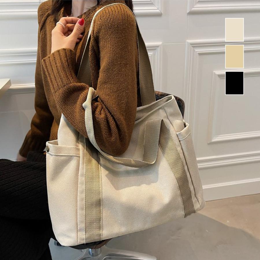 春 夏キャンバス トートバッグ レディース