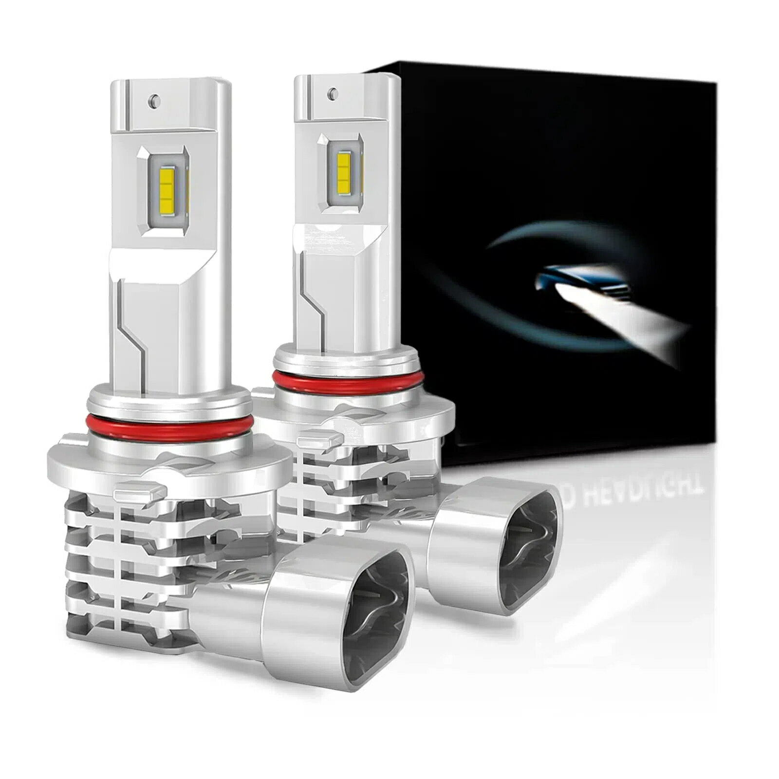 ХLEDإåɥ饤H4 LED Х ⵱ 6500K DC9-32V б 1