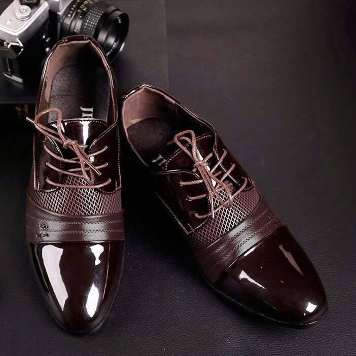 ビジネスシューズ革靴ロングノーズ紐靴メンズ紳士靴就活新生活入学式卒業式仕事用結婚式靴メンズシュー..