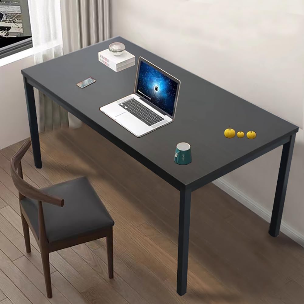 テーブル オフィスコム ミーティング 机 デスク デスク パソコンデスク オフィス用デスク作業台 勉強机 在宅勤務 簡単組み立て学習桌 学校、家庭、書斎、事務室などさまざまな場面で適用可能（ウォールナット，幅180×奥90×高さ72 cm）