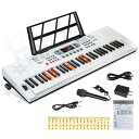 キーボード ピアノ 電子ピアノ 61鍵盤 200種類音色 200種類リズム 60曲デモ曲 LCDディスプレイ搭載 光る鍵盤|詳細画像