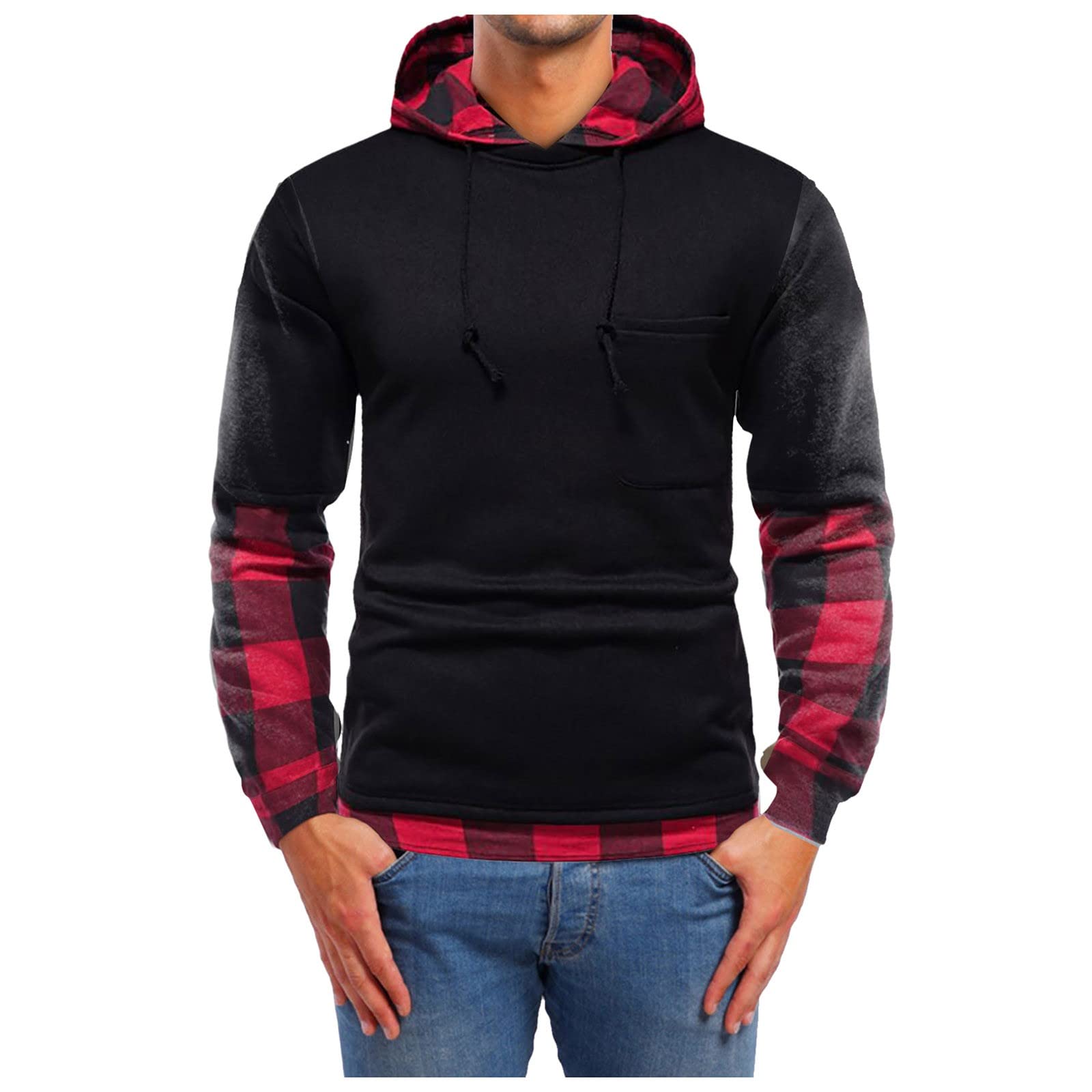 パーカー 薄手 T パーカー メンズ 長袖 ベーシック スウェットシャツ メンズ クルーネック トレーナー ..