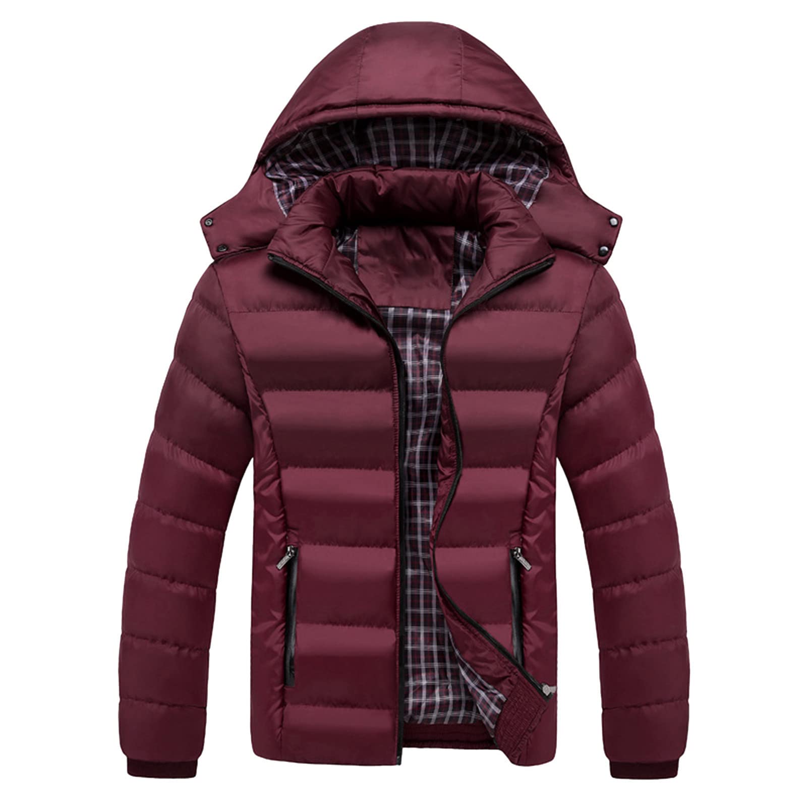 アル無地ジッパーポケットコットンパッド入りジャケットコート メンズ ジャケット 保温服 メンズ コート 外套 作業服 ウィンドブレーカー 厚手 ジャケット トレンチコート 綿の服ですカジュアル おしゃれ 大きいサイズ 登山 スキー 防風 防寒 通勤 通学 A-53