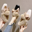 ムートンブーツ ヒ一ルパンプス バブーシュ ローファー 防滑 保温 スタイルアップ!ヒールパンプス 日系 通気性 トットちゃん ローヒールスタイルアップ!ヒールパンプス