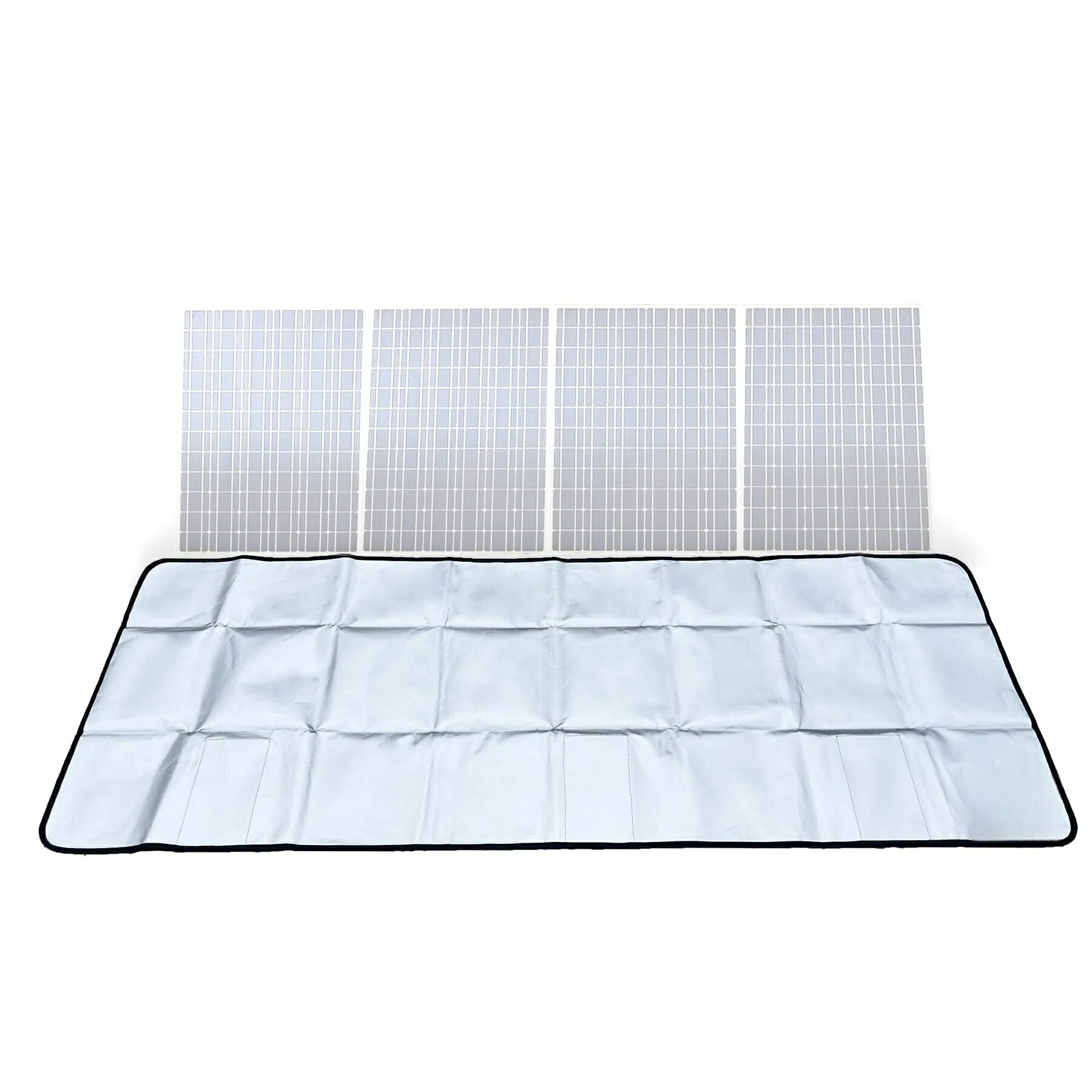 太陽光反射シート 80W-220Wソーラーパネル適用 3～15％の効率アップ ソーラーパネル用反射シート アル..