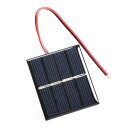 ミニソーラーパネル ソーラーパネル 単結晶シリコン太陽電池パネル 太陽電池パネル 太陽光パネル 0.36W 2V 1個入り 超薄型 軽量 携帯型 充電可能
