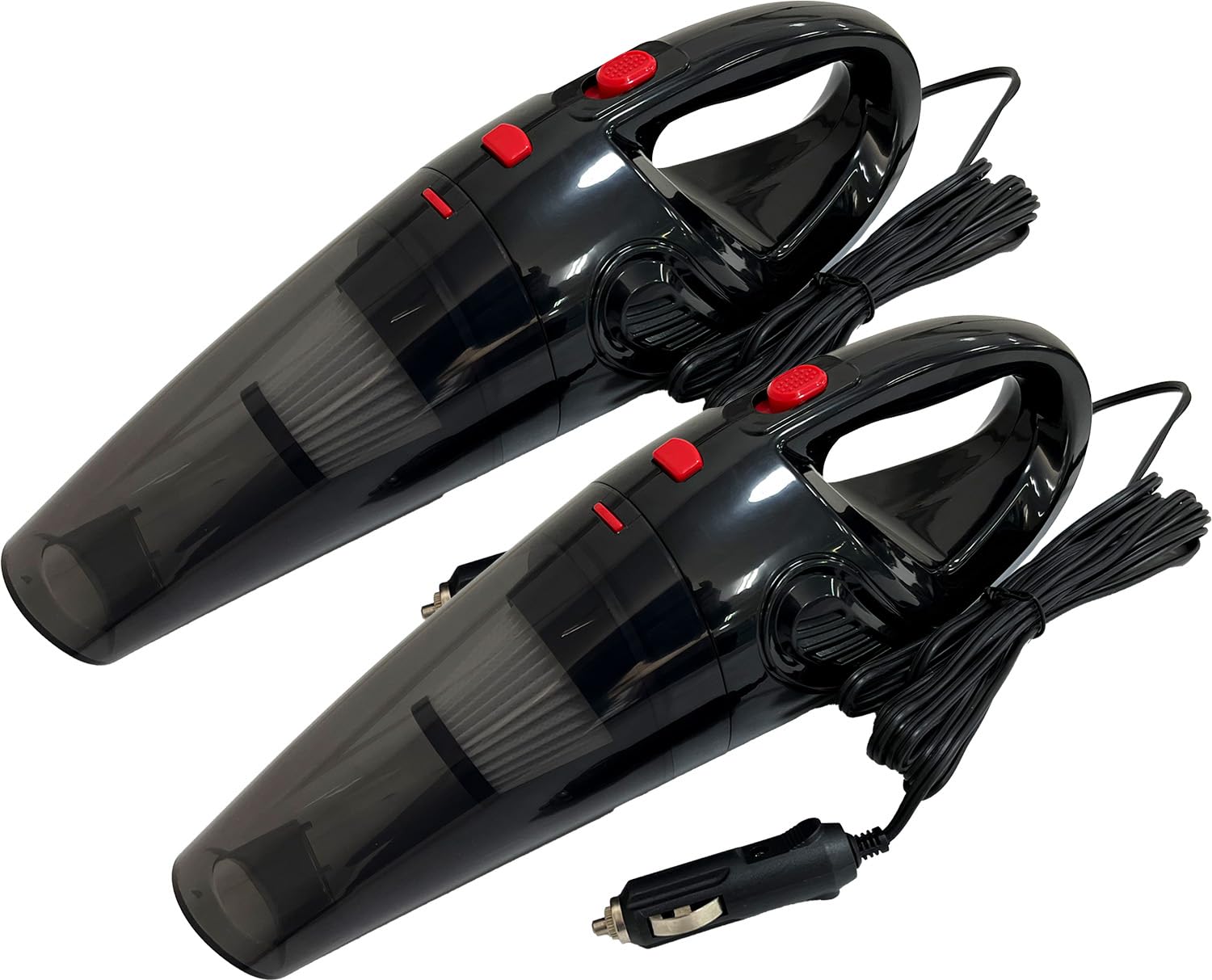 サファイアハンディクリーナーカークリーナー掃除機車内シガーソケット給電12V3.8mコード車用強力軽い..