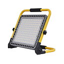 LED 投光器 充電式 300W 作業灯 屋外 防水 明るい ワークライト 防災グッズ バッテリー 充電器 軽量 夜間 照明 キャンプ