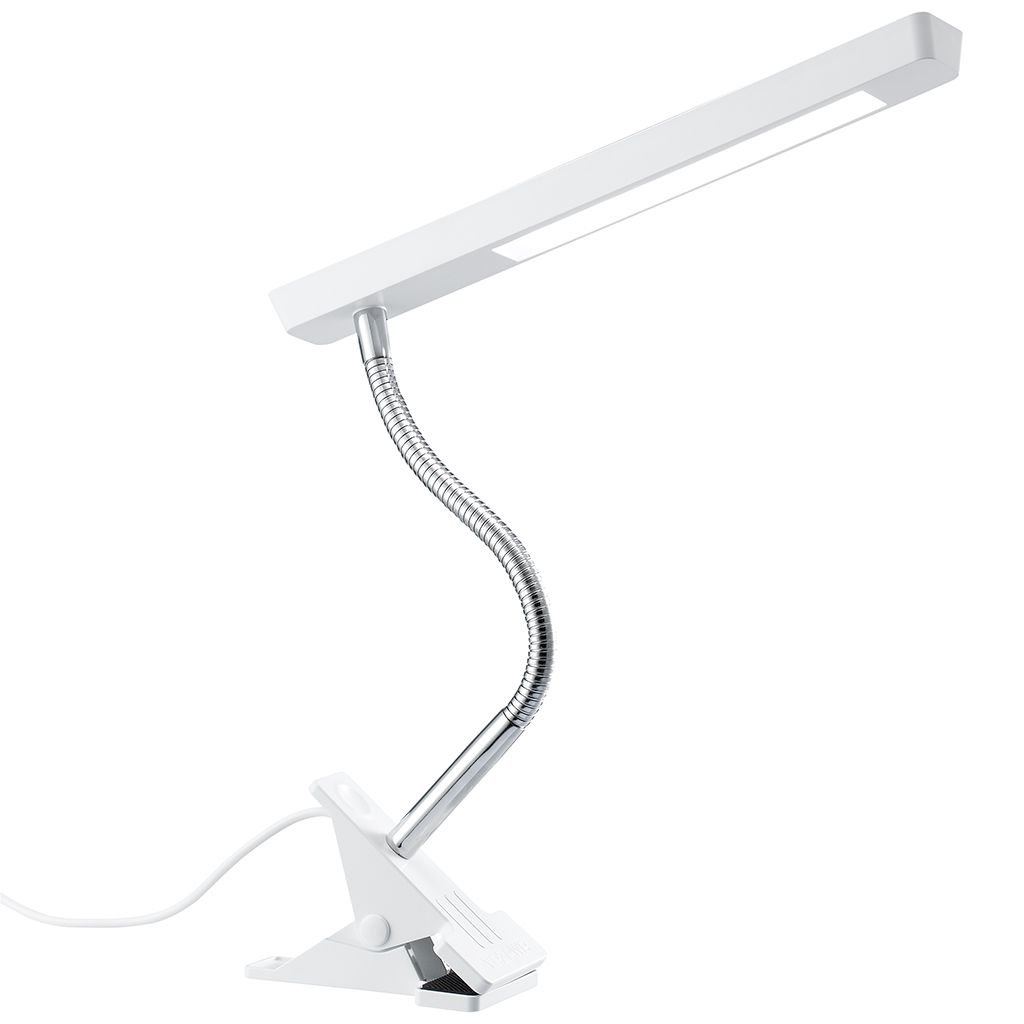 ヤザワ 5W 白色 LEDフレキシブルクリップライト ホワイト