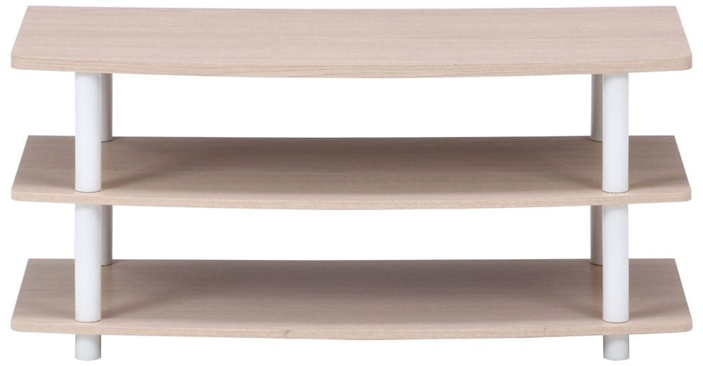 TerapowerのTVラック (ホワイトウォッシュ) フジボウエキ｜アングル2