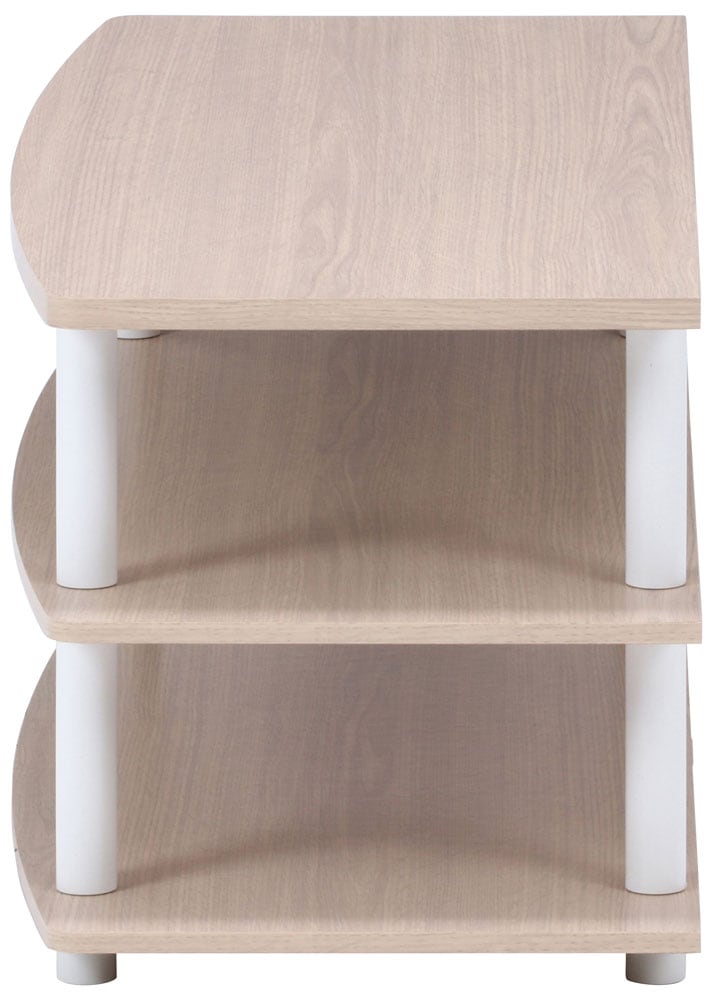 TerapowerのTVラック (ホワイトウォッシュ) フジボウエキ｜アングル3