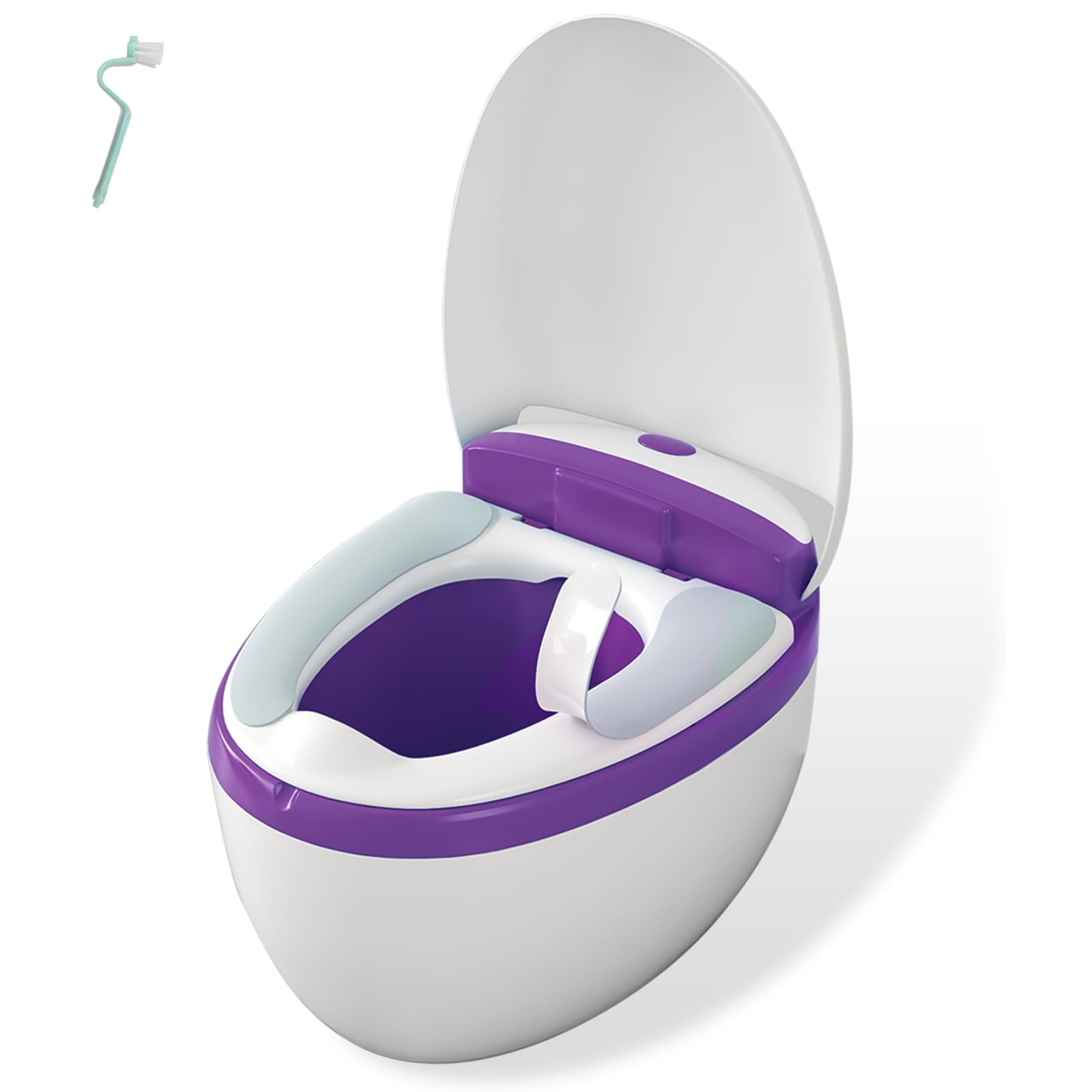 トイレトレーニング ベビートイレ 子供用便座 子供用トイレ 補助便座 携帯トイレ 滑り止め ソフトクッション フタ付き 多機能ミニトイレ 人気 幼児 男の子 女の子