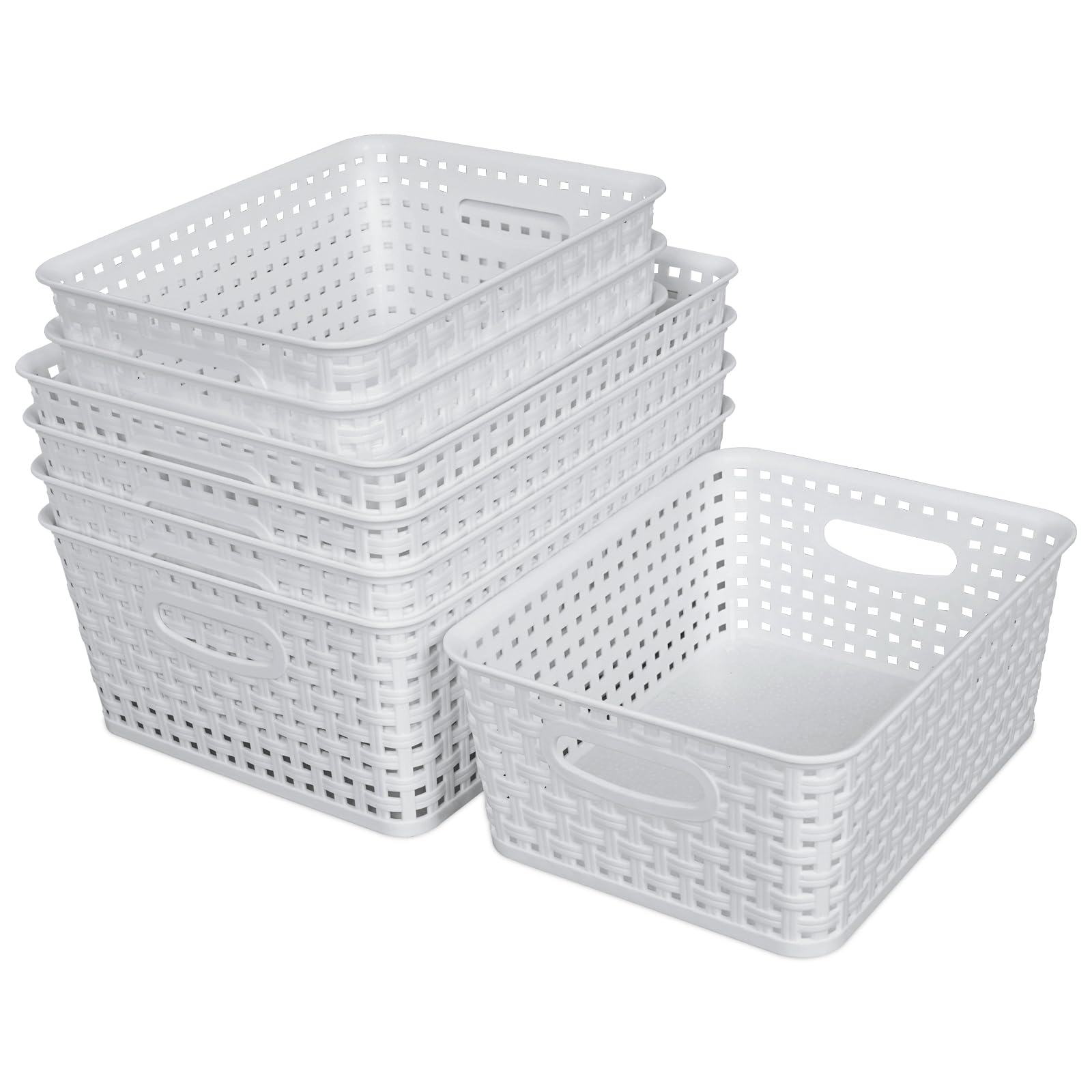 収納ボックス 収納カゴ 白 収納バスケット 卓上収納ケース キッチン 小物入れ ケース 収納ケース 小物 ..