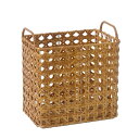 ユティルオクタ レクトバスケット ハイ かご キッチン ハンドメイド 収納 小物収納 バスケット インテリア シンプル ギフト プレゼント おしゃれ ベージュ