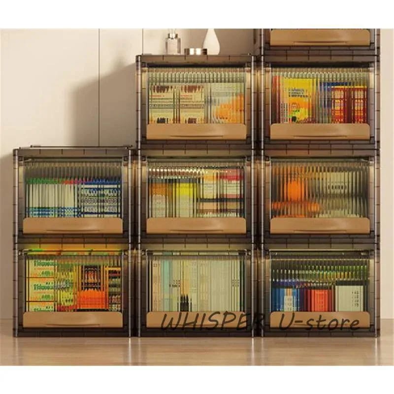 収納ケース 収納ボックス 前横開き 折りたたみ 積み重ね 整理収納 引き出し 衣類 書類 おやつ おもちゃ箱 大容量 収納家具 おしゃれ 便利 透明