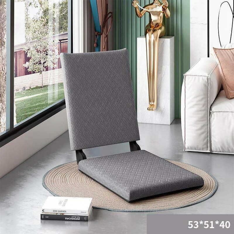 りたたみ椅子怠け者のソファー寮のベッドの上の背もたれ椅子寝室のベランダ窓付き和風カジュアルチェア