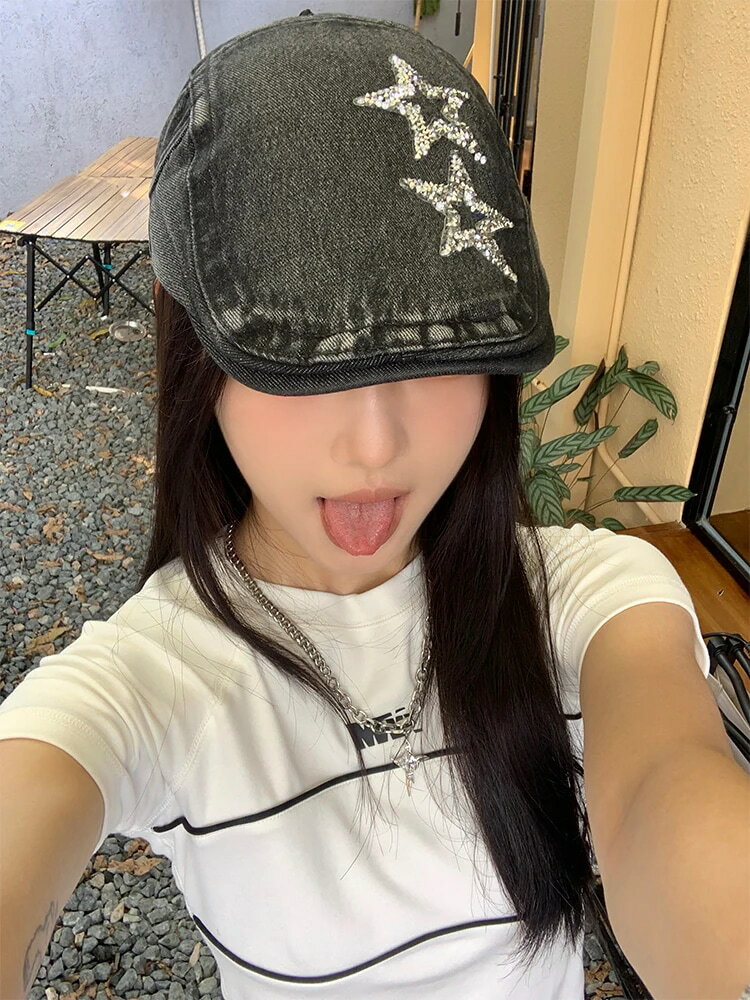 マストアイテムです 可愛いストリート レディース UV対策 紫外線対策 日焼け対策小物 暖かい カジュアル加工キャップ 大人っぽ 上品ファッション秋フレンチ