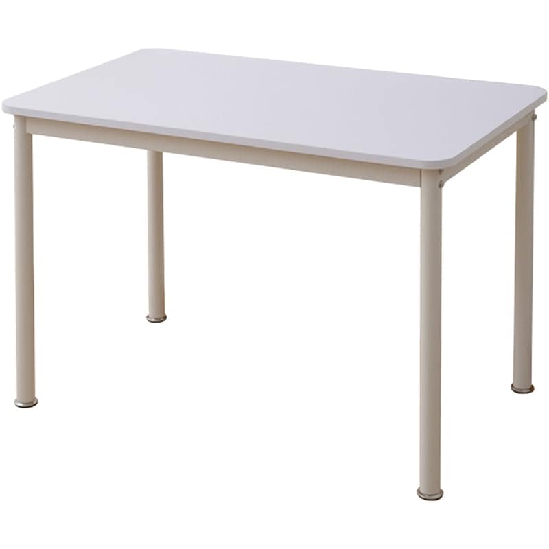 パソコンデスク 幅100cm (奥行60×高さ70cm) 耐荷重80kg (傷や汚れに強い天板/アジャスター付き/角が丸..