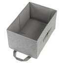 フィッツ収納ボックス 3個セット フタ付き フィッツファブリック ハーフ 幅25.5x奥行37x高さ20cm 収納ケース 衣装ケース 棚上収納 取っ手付き クロ...