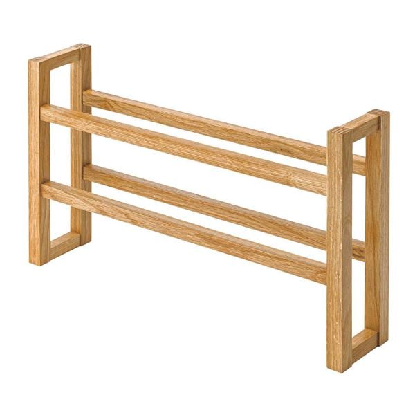 スリッパラック 約W60xD12.5xH32cm ナチュラル 完成品