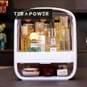 早い者勝ち 化粧品収納ボックス ドレッサー スキンケア製品 棚 家庭用ボックス デスクトップ 防塵91292