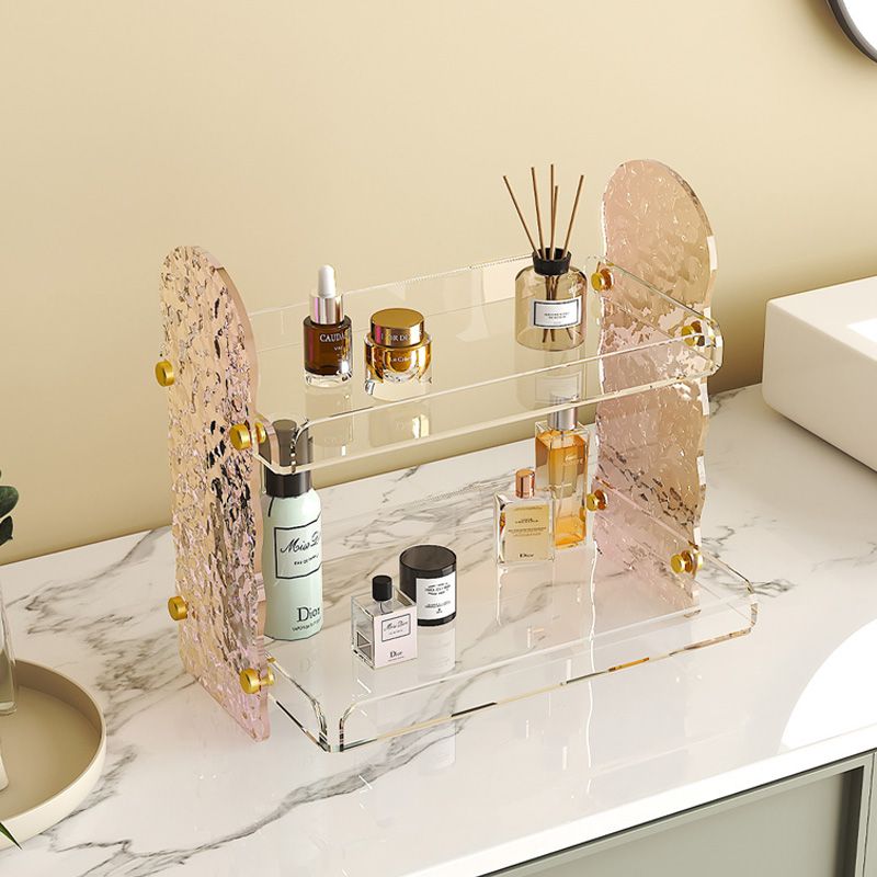 高級感 まばゆい アクリル トイレ スキンケア用品 収納ケース デザインセンス おしゃれ 口紅 収納ラック