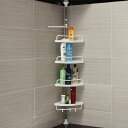 工場直送不屈のバスコーナーラックトイレタリー棚プラスチック無孔トイレタリー収納ラック(4)