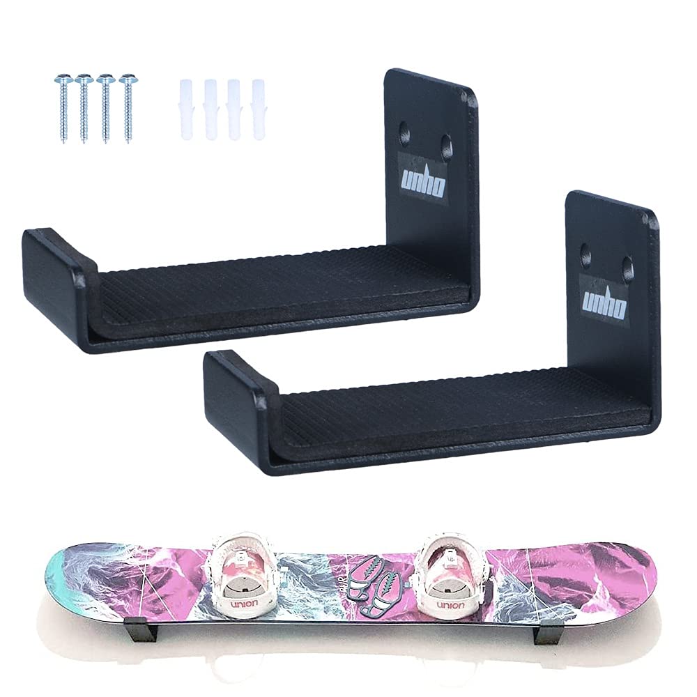 スケートボード スノーボード 壁掛け ラック アルミ製 ディスプレイラック ショートボード ウェイクボ..