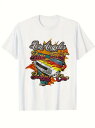 200グラム車のテーマTシャツ、炎が車のパターンを描いた、スタイルアメリカン、カーカルチャー(チューニングカー、スピード文化)、カーカルチャーに属し、テーマ服のトレンド(4)