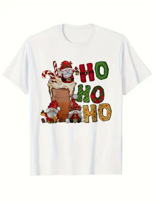 200グラムクリスマスをテーマにしたTシャツ、ファーザークリスマス、エルフ、ジンジャーブレッドマン、..