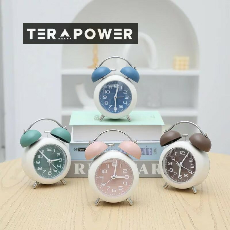 子供目覚まし時計 マカロンのようなパステル置き時計 静音 バックライト アナログ 連続秒針 置き時計 ロ 寝室 リビング 北欧 ギフト