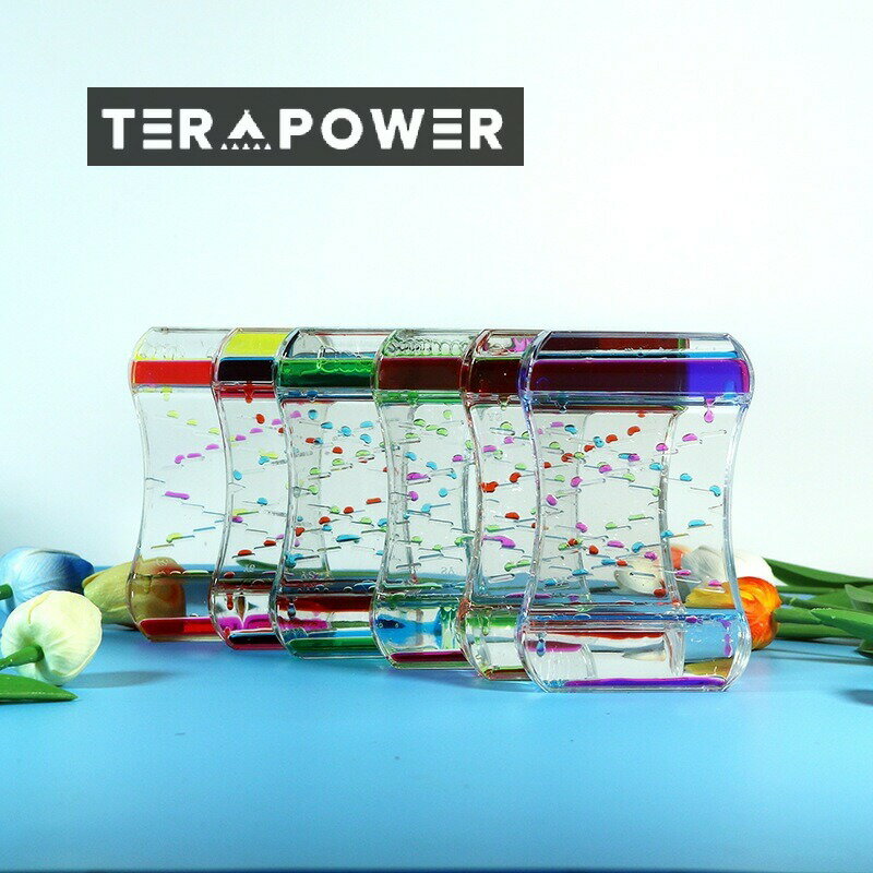 オイル時計 タイマー 砂時計 キャンディーオイルタイマー タイマー 砂時計 液体オイル 時計 立体感 読..