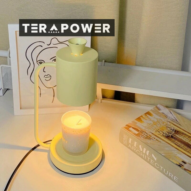 キャンドルウォーマーロマンチックなアロマセラピーランプ雰囲気ランプ溶けたワックスランプ溶けたキャンドル溶けたキャンドルランプ寝室の夜の光火のないフレグランスランプギフトアロマキャンドルアロマ