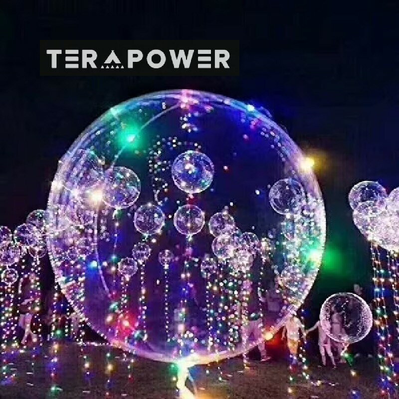 光るLED風船 バルーン(10個セット クリスマス 飾り 光る気球 お祭りイベント パーティー ラ