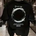200グラムのロングステープルコットンTシャツメンズとレディースゆったりドロップショルダーラージーカジュアルデイリー通勤超快適